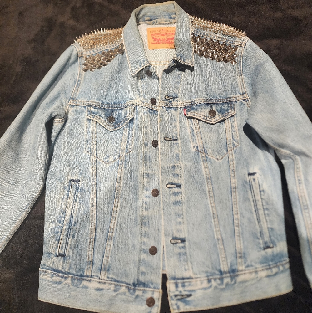 Levis Bleached Jacket - image 1